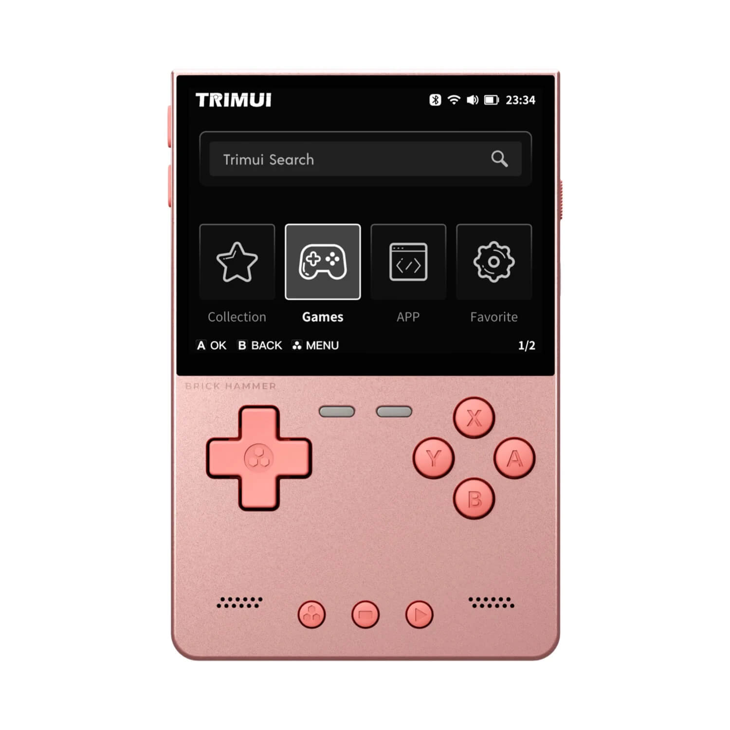 TRIMUI Brick Hammer Retro Handheld Game Console -128g Shipment
