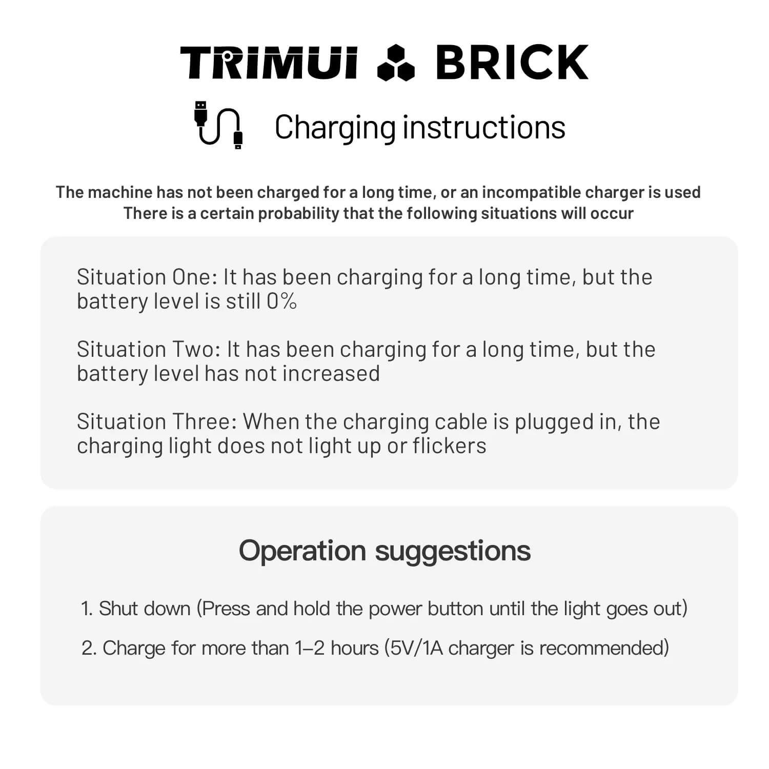 TRIMUI Brick Hammer Retro Handheld Game Console -128g