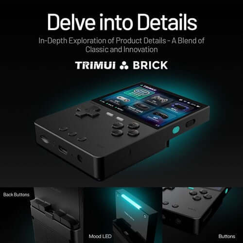 Trimui Brick Retro Handheld Game-64G