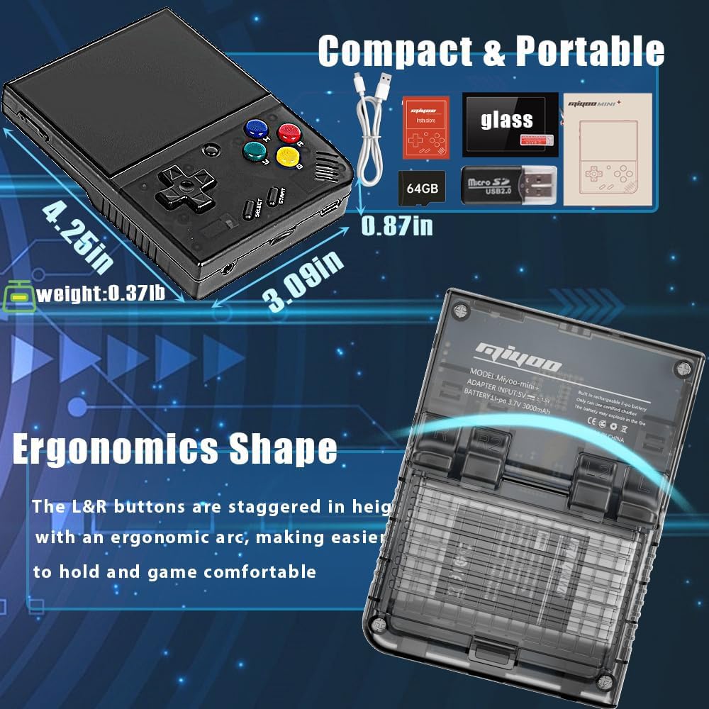 MIYOO Mini Plus Console 64GB